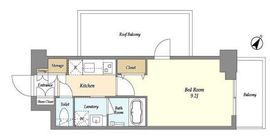 アソシエール大倉山 518 間取り図