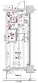 グランド・ガーラ横浜 7階 間取り図