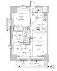 SQUARE CITY MINOWA (スクエアシティ三ノ輪) 3階 間取り図