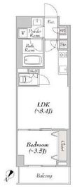 ルミーク文京千石 208 間取り図