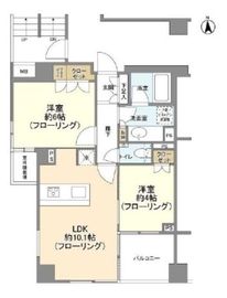 グランシーナ八幡山リスパイア 4階 間取り図