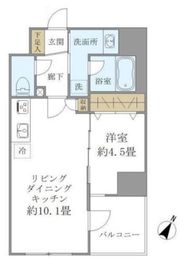 パインステージ白金高輪 903 間取り図