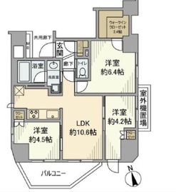 プレシス東日暮里エアマークス 601 間取り図