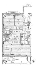 イトーピア四番町 4階 間取り図
