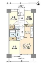 西国分寺ゆかり弐番街 7階 間取り図
