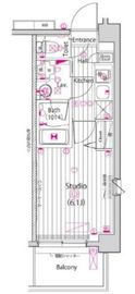 ガーラ大井町グランドステージ 6階 間取り図