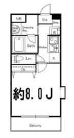 ドゥーエ西大島2 12階 間取り図