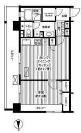 ピエス綱島 331 間取り図