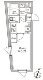 アトリオフラッツ板橋本町 204 間取り図