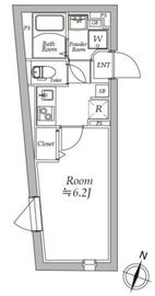 アトリオフラッツ板橋本町 304 間取り図