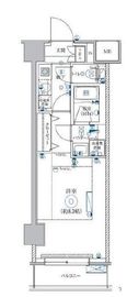 LEXE AZEST横濱関内 3階 間取り図