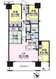 スターコート豊洲 15階 間取り図