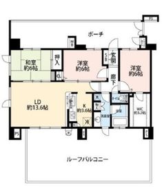 ザ・クレストシティ 10階 間取り図