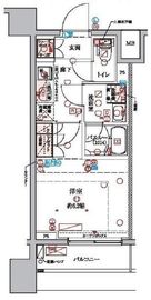 ラクラス横浜 304 間取り図