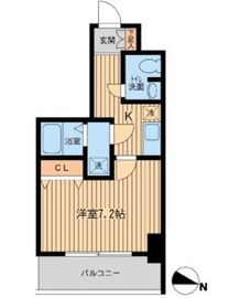 KDXレジデンス立川 1109 間取り図