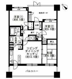 ライオンズマンション横濱元町キャナリシア 4階 間取り図