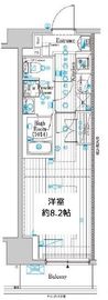 プレール・ドゥーク両国Ⅳ 11階 間取り図