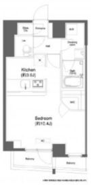 プラウドフラット荻窪Ⅰ 702 間取り図