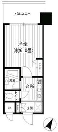 ヴィラコート横浜 206 間取り図