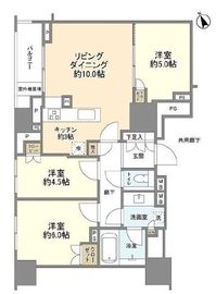 プラウド船堀ファースト 7階 間取り図