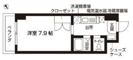 ローズウッド・ハイツ門前仲町 815 間取り図