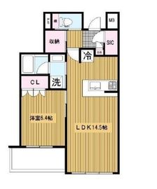 フロール横濱関内 903 間取り図