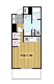 フロール横濱関内 1110 間取り図