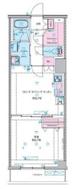 ジェノヴィア桜上水Ⅱ 1階 間取り図