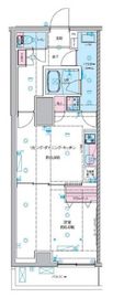 ジェノヴィア桜上水Ⅱ 1階 間取り図