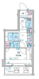ジェノヴィア桜上水Ⅱ 2階 間取り図