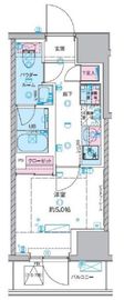 ジェノヴィア桜上水Ⅱ 2階 間取り図