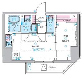 ジェノヴィア桜上水Ⅱ 3階 間取り図