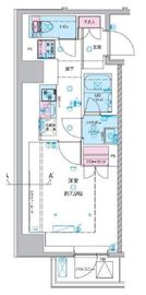 ジェノヴィア桜上水Ⅱ 6階 間取り図