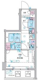 ジェノヴィア桜上水Ⅱ 8階 間取り図