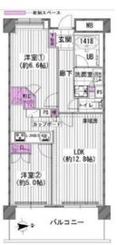 ライオンズ石神井サウスマークス 3階 間取り図