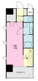 ウイングテラス京急川崎 804 間取り図