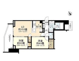 ガーデンヒルズ四ツ谷迎賓の森 6階 間取り図