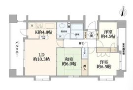 フェアロージュ三鷹 2階 間取り図