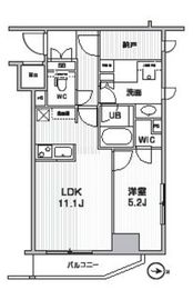 シーズンフラッツ新高円寺 503 間取り図