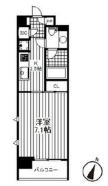 アトラス笹塚 6階 間取り図