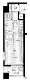 メインステージ銀座 11階 間取り図