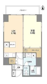 PATH中目黒uno 203 間取り図