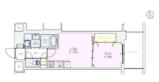 向山ガーデンゲート 505 間取り図