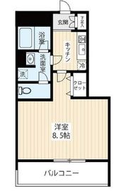 アルコバレーノ武蔵小杉Ⅱ 3階 間取り図
