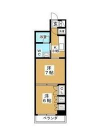 フィース水天宮前 3階 間取り図