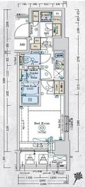 GENOVIA阪東橋Ⅱskygarden (ジェノヴィア阪東橋2スカイガーデン) 10階 間取り図