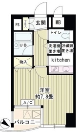 シュロスKY北品川 303 間取り図