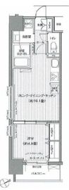 ダイイチフレア川崎 804 間取り図
