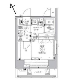 ドムススタイル高田馬場 7階 間取り図