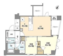 ザ・ライオンズ池袋 4階 間取り図